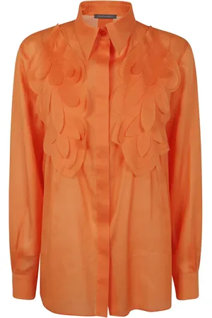 Alberta Ferretti Mujer, Blusas y Camisas, Naranja, Talla: S
