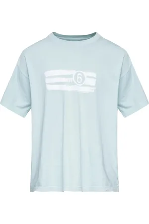 Maison Margiela Hombre, Camisetas, Azul, Talla: M