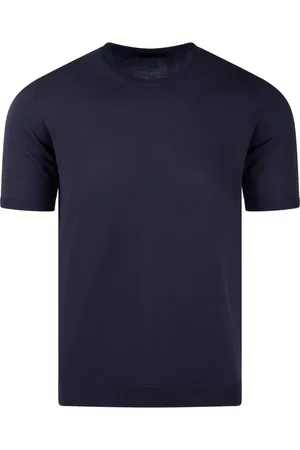 Roberto Collina Hombre, Camisetas, Azul, Talla: L