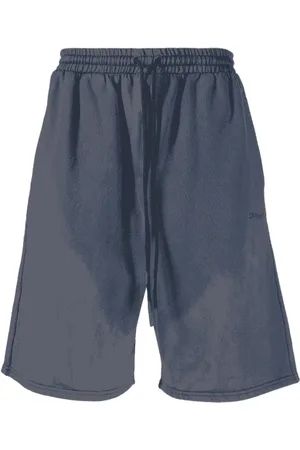 OFF-WHITE Hombre, Pantalones cortos, Azul, Talla: L