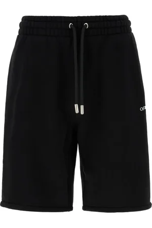 OFF-WHITE Hombre, Pantalones cortos, Negro, Talla: L