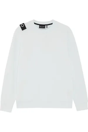 MA.STRUM Hombre, Sudaderas, Blanco, Talla: L