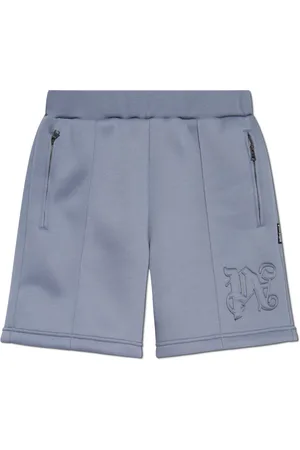 Palm Angels Hombre, Pantalones cortos, Gris, Talla: S