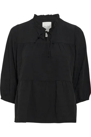 Part Two Mujer, Blusas y Camisas, Negro, Talla: L