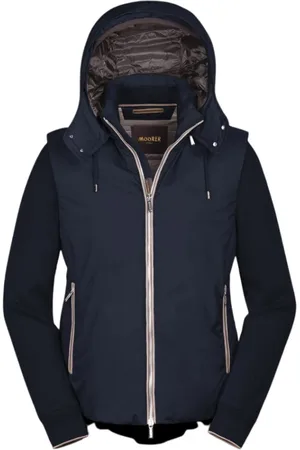 MOORER Hombre, Chaquetas, Azul, Talla: 5XL