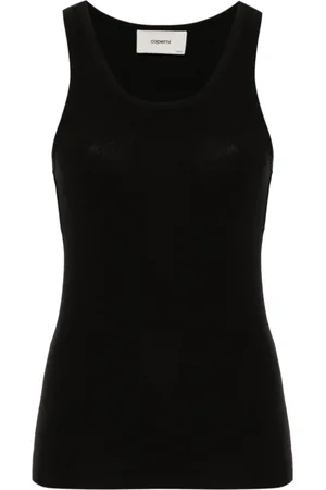COPERNI Mujer, Camisetas, Negro, Talla: L