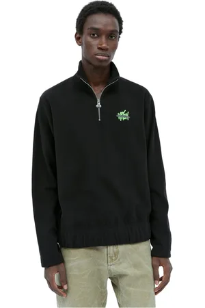 CARNE BOLLENTE Hombre, Sudaderas, Negro, Talla: XS