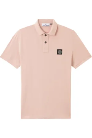 Stone Island Hombre, Camisetas, Rosa, Talla: M