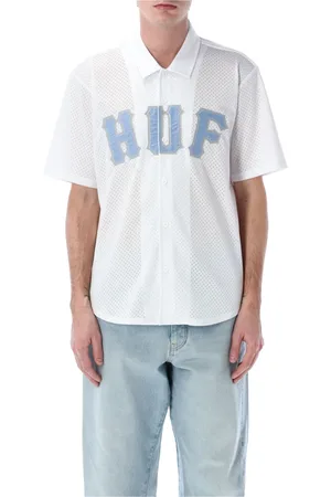Huf Hombre, Camisas, Blanco, Talla: M
