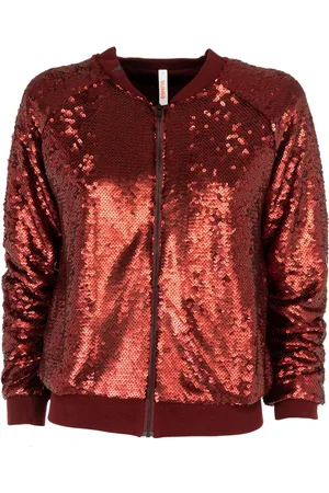 sun68 Mujer, Jerseys, Rojo, Talla: S