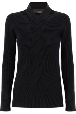 Fabiana Filippi Mujer, Jerseys, Negro, Talla: S