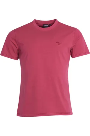 Barbour Hombre, Camisetas, Rosa, Talla: L