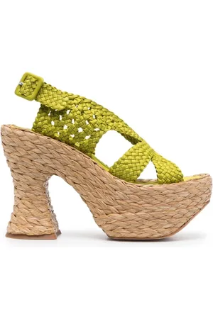 Paloma Barceló Mujer, Zapatos, Amarillo, Talla: 39 EU