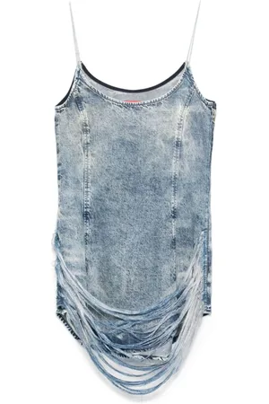 Diesel Mujer, Vestidos, Azul, Talla: S