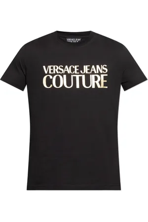VERSACE Hombre, Camisetas, Negro, Talla: M