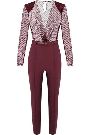 Elisabetta Franchi Mujer, Monos, Rojo, Talla: S