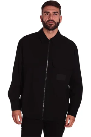 Calvin Klein Hombre, Chaquetas, Negro, Talla: M