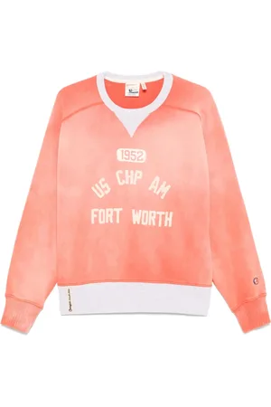 Champion Hombre, Sudaderas, Naranja, Talla: L