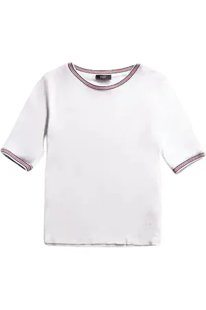 FAY Mujer, Camisetas, Blanco, Talla: L