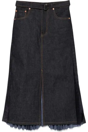 SACAI Mujer, Faldas, Azul, Talla: S