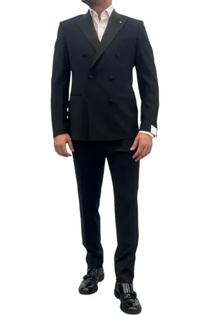 LUIGI BIANCHI MANTOVA Hombre, Trajes, Negro, Talla: XL