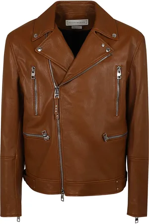 Alexander McQueen Hombre, Chaquetas, Marrón, Talla: M