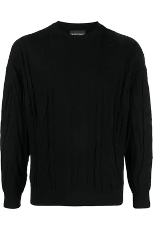 Emporio Armani Hombre, Jerseys, Negro, Talla: L