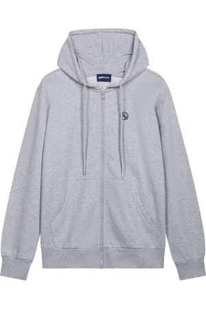 GAS Hombre, Sudaderas, Gris, Talla: M