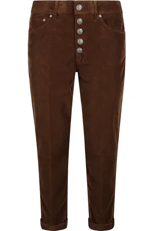 Dondup Mujer, Pantalones, Marrón, Talla: W30
