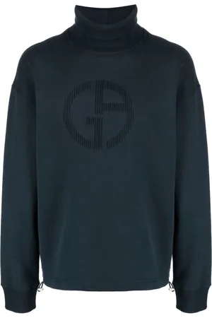 Giorgio Armani Hombre, Jerseys, Azul, Talla: M