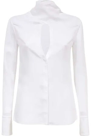 Salvatore Ferragamo Mujer, Blusas y Camisas, Blanco, Talla: XS