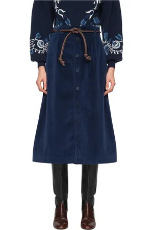 SEA Mujer, Faldas, Azul, Talla: XS