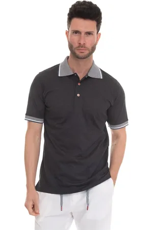 Kiton Hombre, Camisetas, Negro, Talla: M