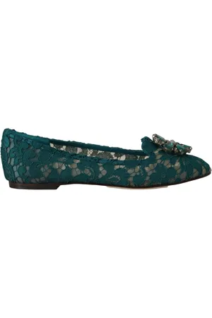 Dolce & Gabbana Mujer, Zapatos, Verde, Talla: 36 EU