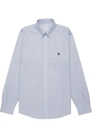Brooks Brothers Hombre, Camisas, Azul, Talla: XL