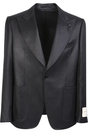 LARDINI Hombre, Chaquetas, Negro, Talla: M
