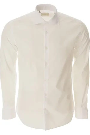 BROOKSFIELD Hombre, Camisas, Blanco, Talla: L