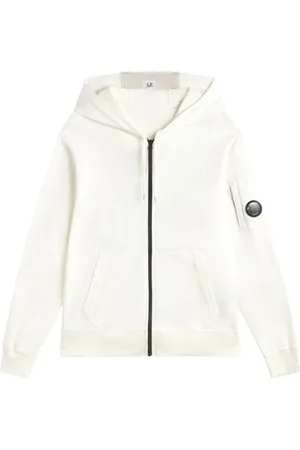 C.P. Company Hombre, Sudaderas, Blanco, Talla: L