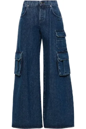 OFF-WHITE Mujer, Vaqueros, Azul, Talla: W26