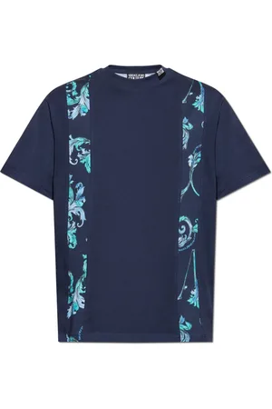 VERSACE Hombre, Camisetas, Azul, Talla: 2XL