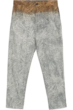 DRIES VAN NOTEN Hombre, Pantalones, Gris, Talla: XL