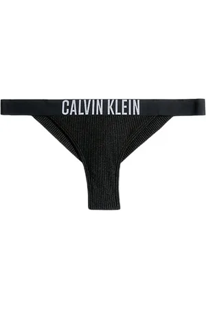 Calvin Klein Mujer, Trajes de baño, Negro, Talla: L