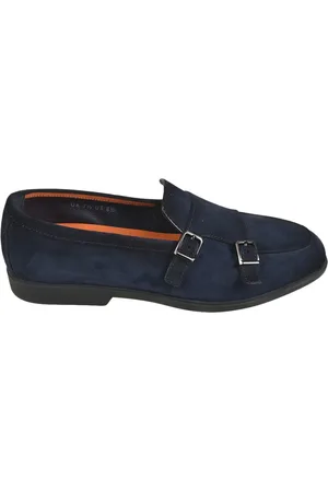 santoni Hombre, Zapatos, Azul, Talla: 42 EU