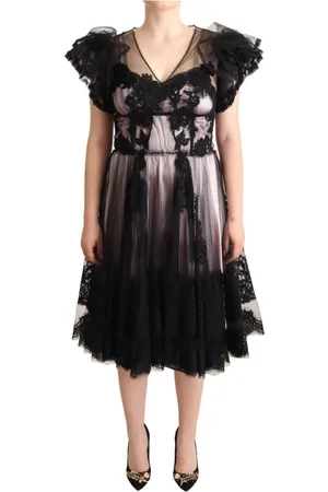 Dolce & Gabbana Mujer, Vestidos, Negro, Talla: L