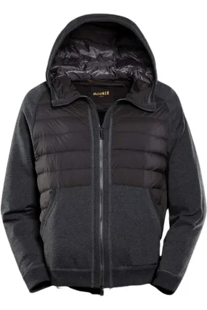 MOORER Hombre, Chaquetas, Gris, Talla: S
