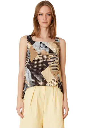 Manila Grace Mujer, Camisetas, Negro, Talla: S