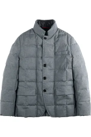 FAY Hombre, Chaquetas, Gris, Talla: L