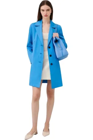 MARELLA Mujer, Abrigos, Azul, Talla: M