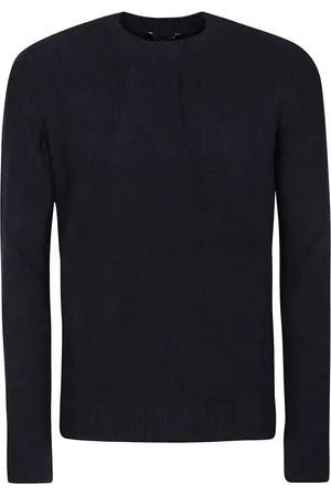 Roberto Collina Hombre, Jerseys, Azul, Talla: S