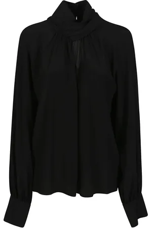 FEDERICA TOSI Mujer, Blusas y Camisas, Negro, Talla: S